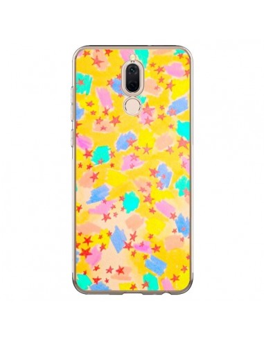 Coque Huawei Mate 10 Lite Stars Etoiles Jaunes - Ebi Emporium