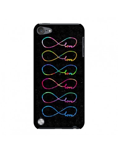 Coque Love Forever Infini Noir pour iPod Touch 5 - Eleaxart