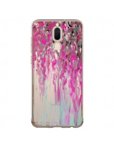 Coque Huawei Mate 10 Lite Tempête Rose Transparente - Ebi...