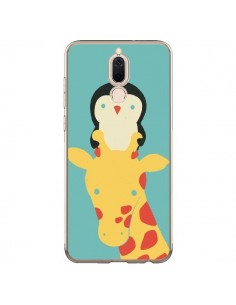 Coque Huawei Mate 10 Lite Girafe Pingouin Meilleure Vue...