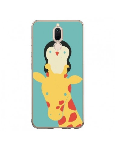 Coque Huawei Mate 10 Lite Girafe Pingouin Meilleure Vue Better View - Jay Fleck