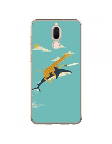 Coque Huawei Mate 10 Lite Girafe Epee Requin Volant - Jay Fleck