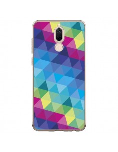 Coque Huawei Mate 10 Lite Azteque Gheo Bleu - Javier...