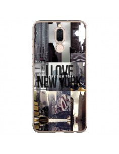 Coque Huawei Mate 10 Lite I love New Yorck City noir -...