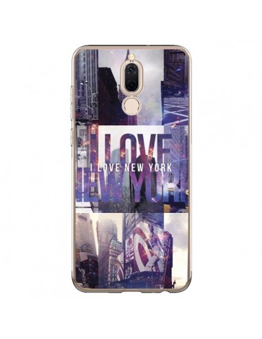 Coque Huawei Mate 10 Lite I love New Yorck City violet - Javier Martinez