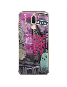 Coque Huawei Mate 10 Lite New York City Rose - Javier...