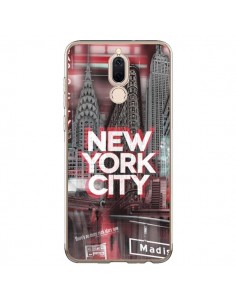 Coque Huawei Mate 10 Lite New York City Rouge - Javier...