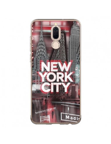 Coque Huawei Mate 10 Lite New York City Rouge - Javier Martinez