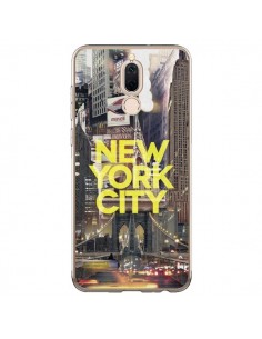 Coque Huawei Mate 10 Lite New York City Jaune - Javier...