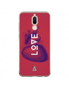 Coque Huawei Mate 10 Lite Love Coeur Triangle Amour -...