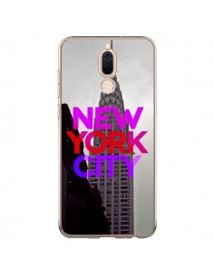 Coque Huawei Mate 10 Lite New York City Rose Rouge -...
