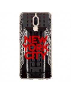 Coque Huawei Mate 10 Lite New York City Rouge - Javier...