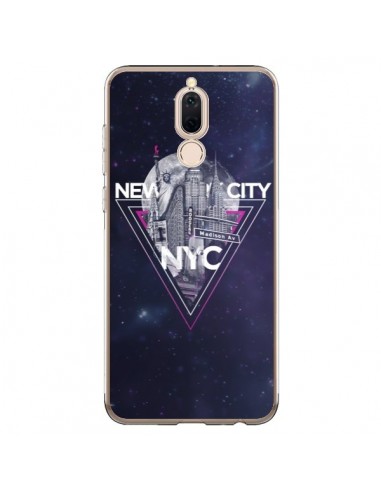 Coque Huawei Mate 10 Lite New York City Triangle Rose - Javier Martinez