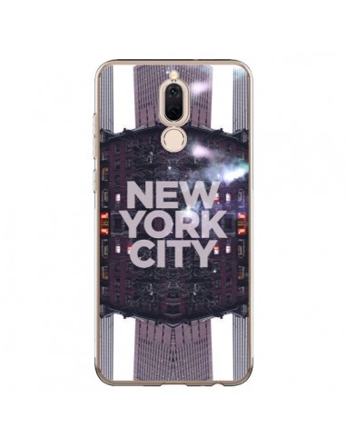 Coque Huawei Mate 10 Lite New York City Violet - Javier Martinez