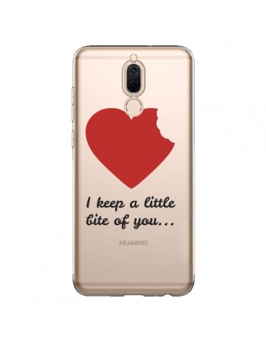 Coque Huawei Mate 10 Lite I keep a little bite of you Love Heart Amour Transparente - Julien Martinez