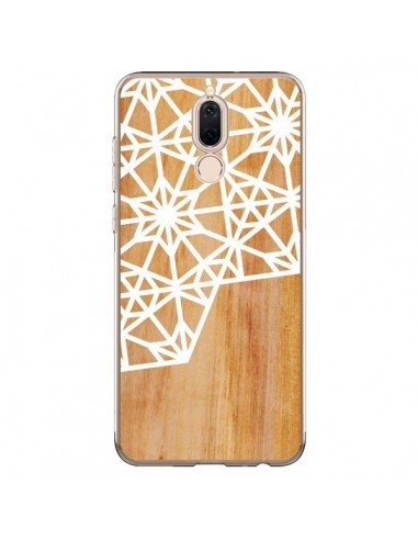 Coque Huawei Mate 10 Lite Frozen Stars Etoile Bois Azteque Aztec Tribal - Jenny Mhairi