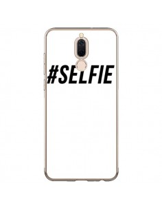 Coque Huawei Mate 10 Lite Hashtag Selfie Noir Vertical -...