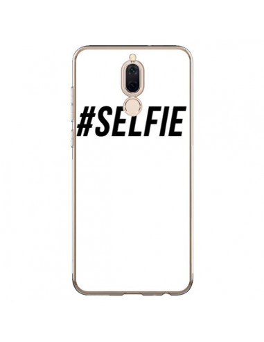 Coque Huawei Mate 10 Lite Hashtag Selfie Noir Vertical - Jonathan Perez