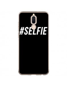 Coque Huawei Mate 10 Lite Hashtag Selfie Blanc Vertical -...