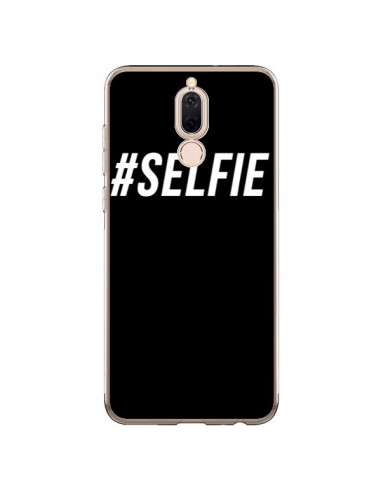 Coque Huawei Mate 10 Lite Hashtag Selfie Blanc Vertical - Jonathan Perez