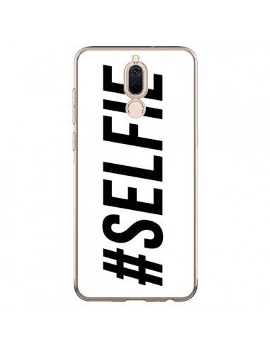 Coque Huawei Mate 10 Lite Hashtag Selfie Blanc Horizontal - Jonathan Perez