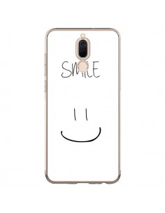 Coque Huawei Mate 10 Lite Smile Souriez en Blanc -...