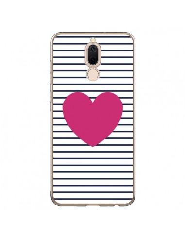 Coque Huawei Mate 10 Lite Coeur Traits Marin - Jonathan Perez