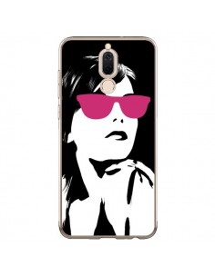 Coque Huawei Mate 10 Lite Fille Lunettes Roses - Jonathan...