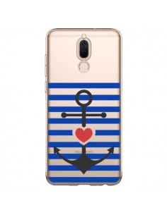 Coque Huawei Mate 10 Lite Mariniere Ancre Marin Coeur...