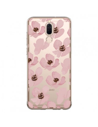 Coque Huawei Mate 10 Lite Fleurs Roses Flower Transparente - Dricia Do