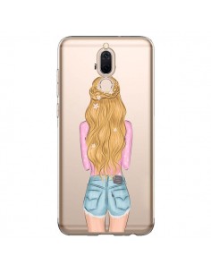 Coque Huawei Mate 10 Lite Blonde Don't Care Transparente...