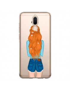 Coque Huawei Mate 10 Lite Red Hair Don't Care Rousse...
