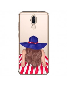 Coque Huawei Mate 10 Lite Beah Girl Fille Plage...