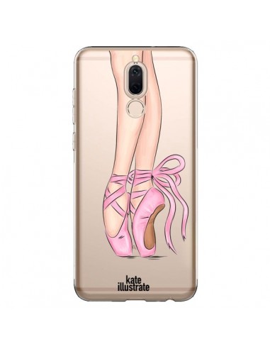 Coque Huawei Mate 10 Lite Ballerina Ballerine Danse Transparente - kateillustrate