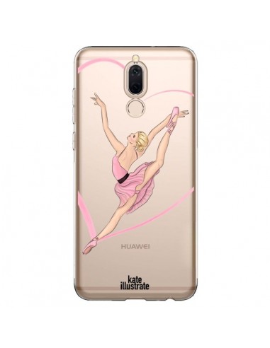 Coque Huawei Mate 10 Lite Ballerina Jump In The Air Ballerine Danseuse Transparente - kateillustrate