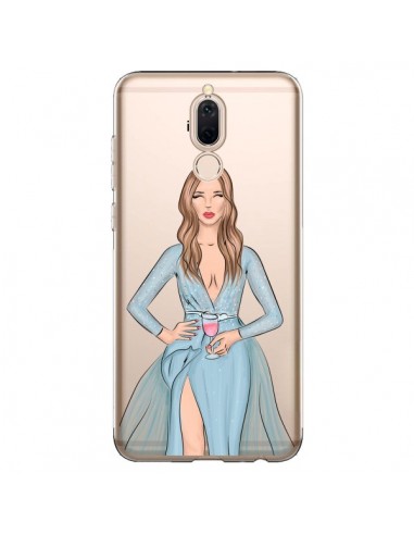 Coque Huawei Mate 10 Lite Cheers Diner Gala Champagne Transparente - kateillustrate
