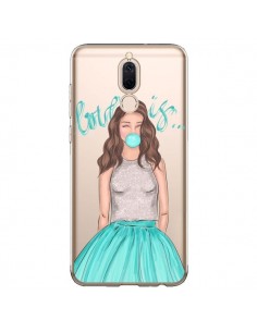 Coque Huawei Mate 10 Lite Bubble Girls Tiffany Bleu...