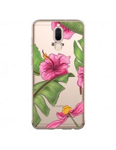 Coque Huawei Mate 10 Lite Tropical Leaves Fleurs Feuilles...