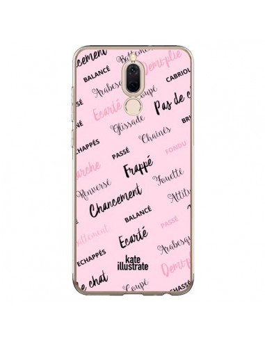 Coque Huawei Mate 10 Lite Ballerina Ballerine Mots - kateillustrate