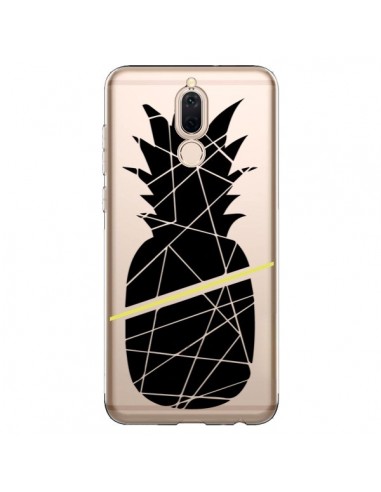 Coque Huawei Mate 10 Lite Ananas Noir Transparente - Koura-Rosy Kane