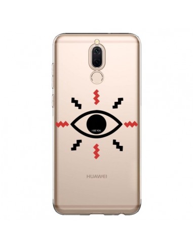 Coque Huawei Mate 10 Lite Eye I See You Oeil Transparente - Koura-Rosy Kane
