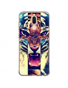 Coque Huawei Mate 10 Lite Tigre Swag Croix Roar Tiger -...
