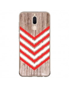 Coque Huawei Mate 10 Lite Tribal Aztèque Bois Wood Flèche...