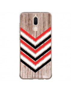 Coque Huawei Mate 10 Lite Tribal Aztèque Bois Wood Flèche...