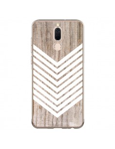Coque Huawei Mate 10 Lite Tribal Aztèque Bois Wood Flèche...