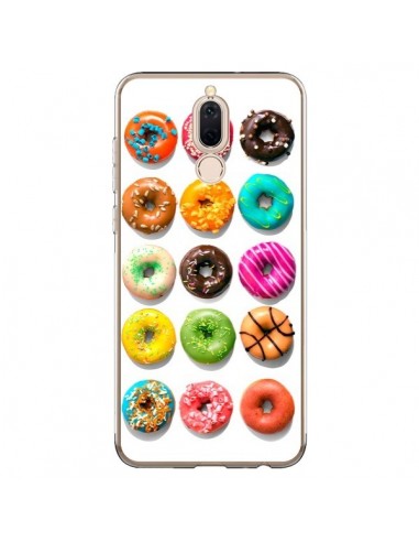 Coque Huawei Mate 10 Lite Donuts Multicolore Chocolat Vanille - Laetitia