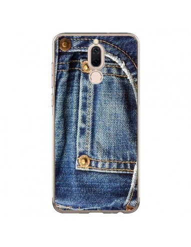 Coque Huawei Mate 10 Lite Jean Bleu Vintage - Laetitia