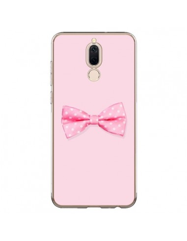 Coque Huawei Mate 10 Lite Noeud Papillon Rose Girly Bow Tie - Laetitia
