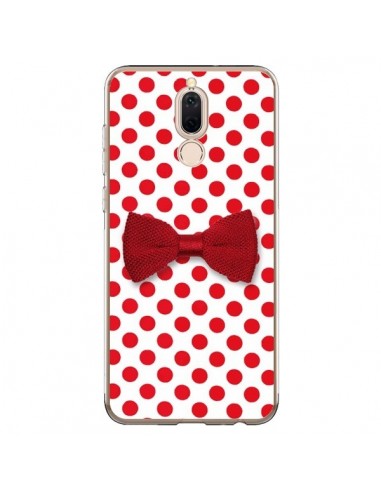 Coque Huawei Mate 10 Lite Noeud Papillon Rouge Girly Bow Tie - Laetitia