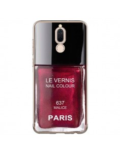 Coque Huawei Mate 10 Lite Vernis Paris Malice Violet -...